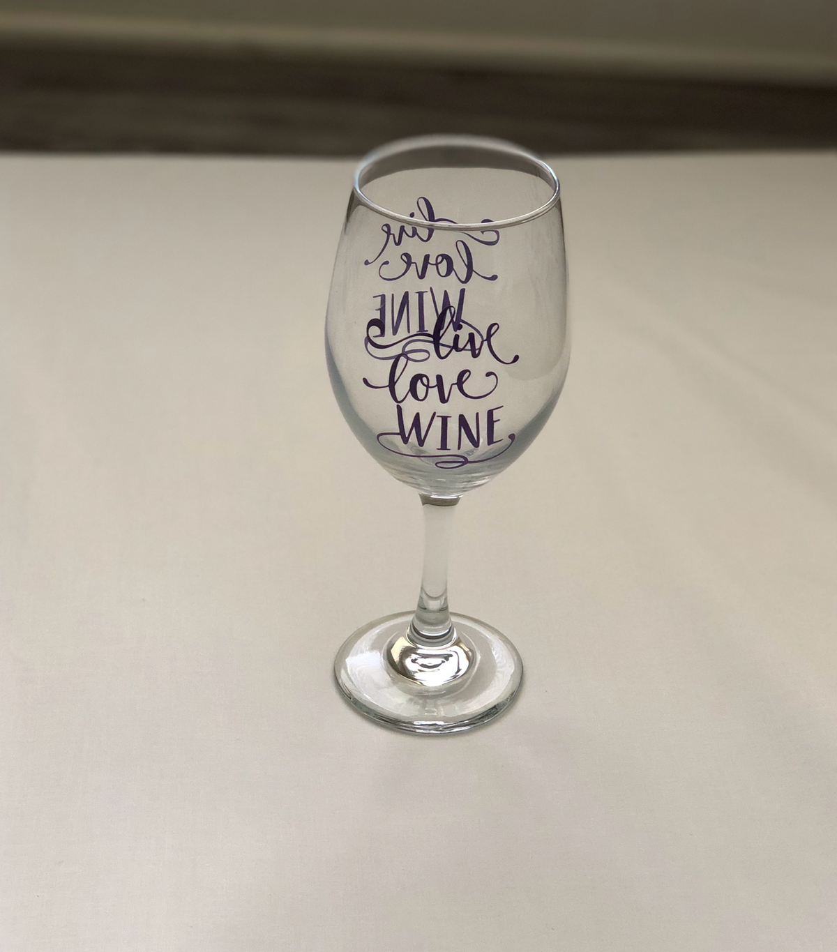 Custom Wine Glass